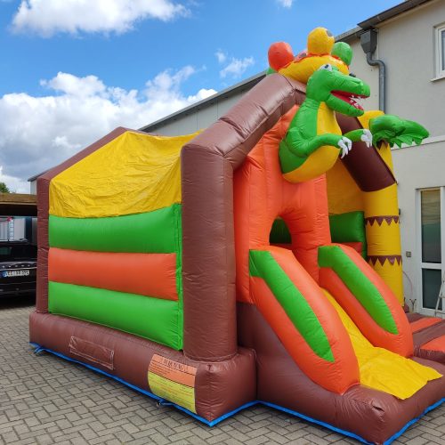 Dino Hüpfburg leihen Vechta 5m x 4m
