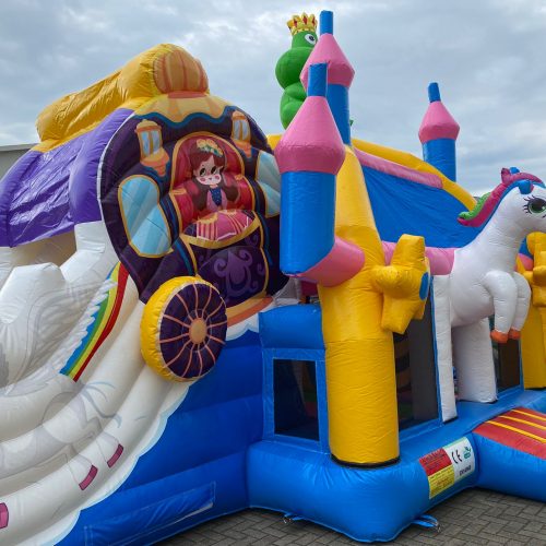 Hüpfburg Einhorn 5m x 7m mieten