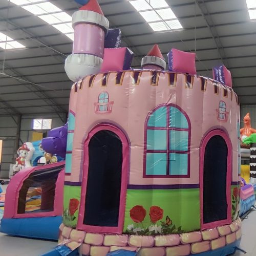 Prinzessin Hüpfburg leihen mieten Lohne
